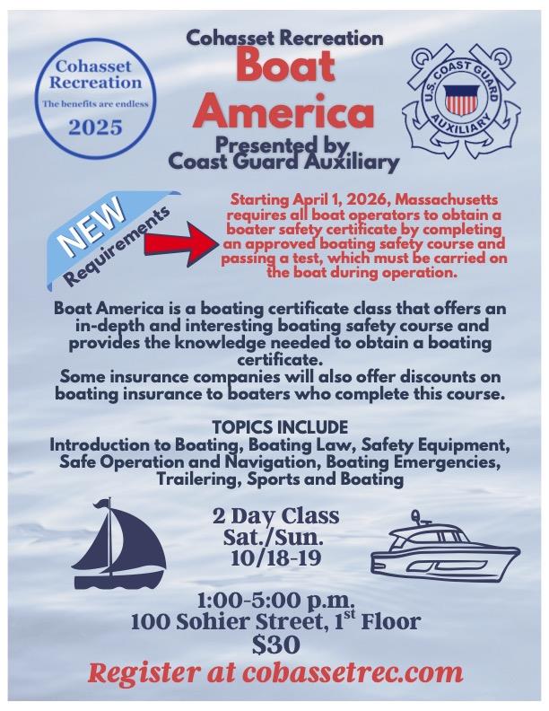 Coast Guard boating class